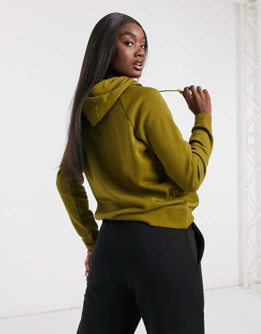 Nike essentials hoodie in best sale khaki green