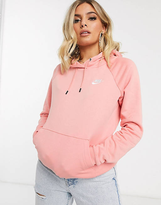 Nike Essentials hoodie in pink