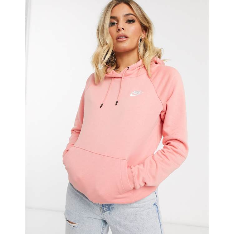 Pink nike zip up hoodie online womens