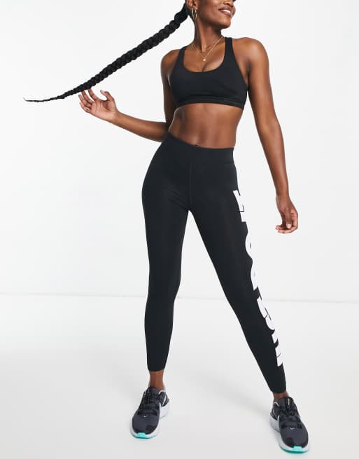 Nike NSW Essential Just Do It Leggings - Black