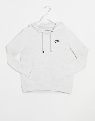 nike light gray hoodie