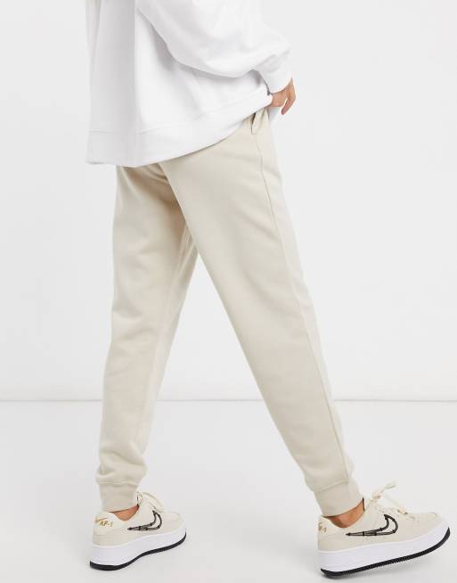 Nike essentials loose sweatpants in oatmeal