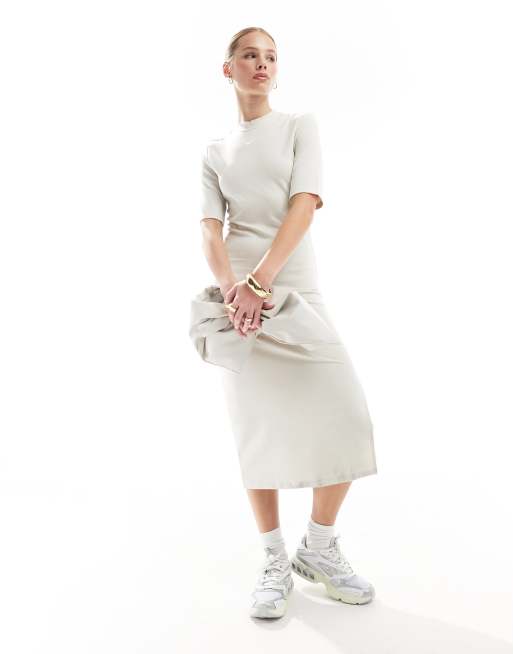 Dress with fashion nike sneakers