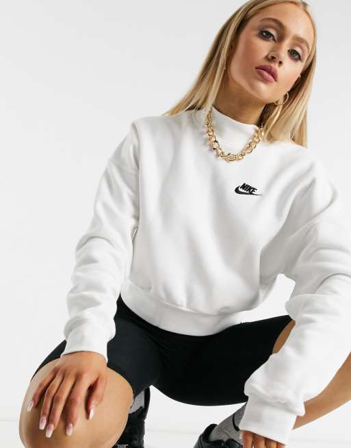 Mock neck sweater discount nike