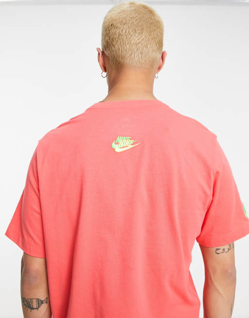 Coral shop nike shirt