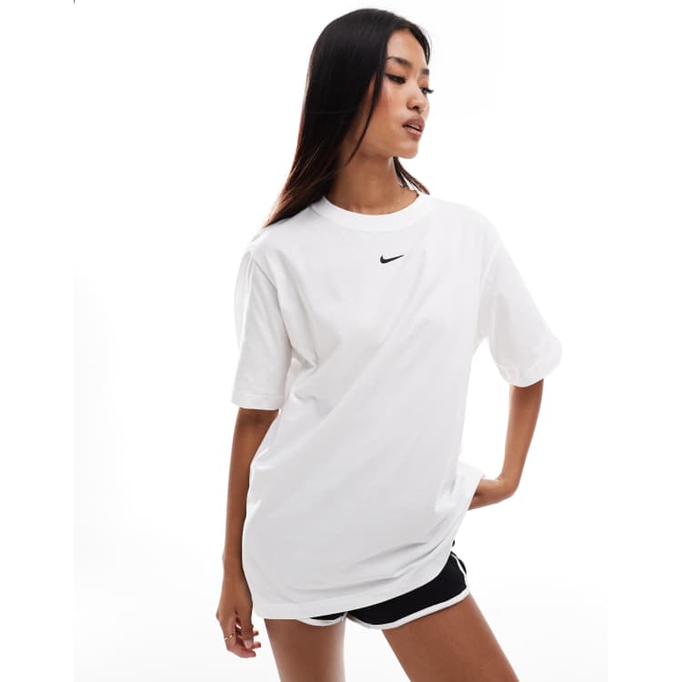 ★ Nike★ Sportswear Essential Logo T-Shirt W White DX79071 WMNS) Nike Sportswear Essentials Logo T-Shirt 'White' DV6095-100