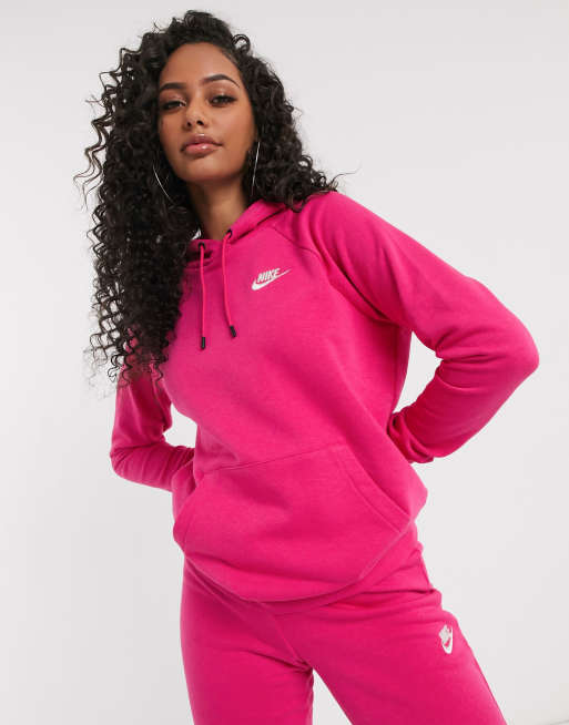 Pink nike 2025 jogger suit