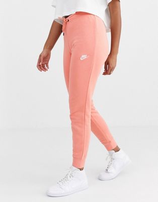 Nike Essentials pink slim joggers | ASOS