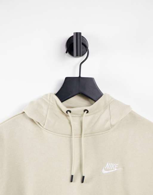 Cream nike zip online hoodie