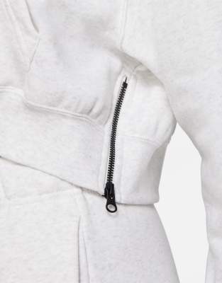 nike side zip hoodie