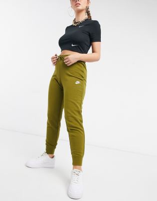 olive green nike tracksuit