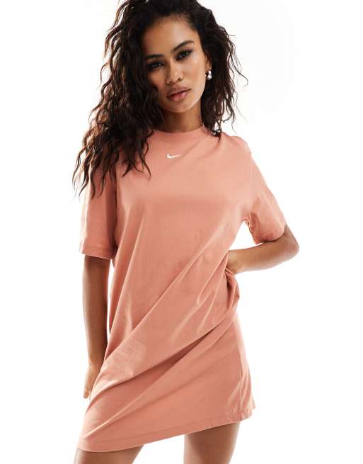 Nike essential t shirt dress clearance