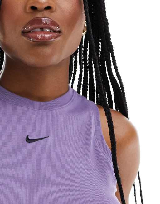 Purple nike tank top clearance