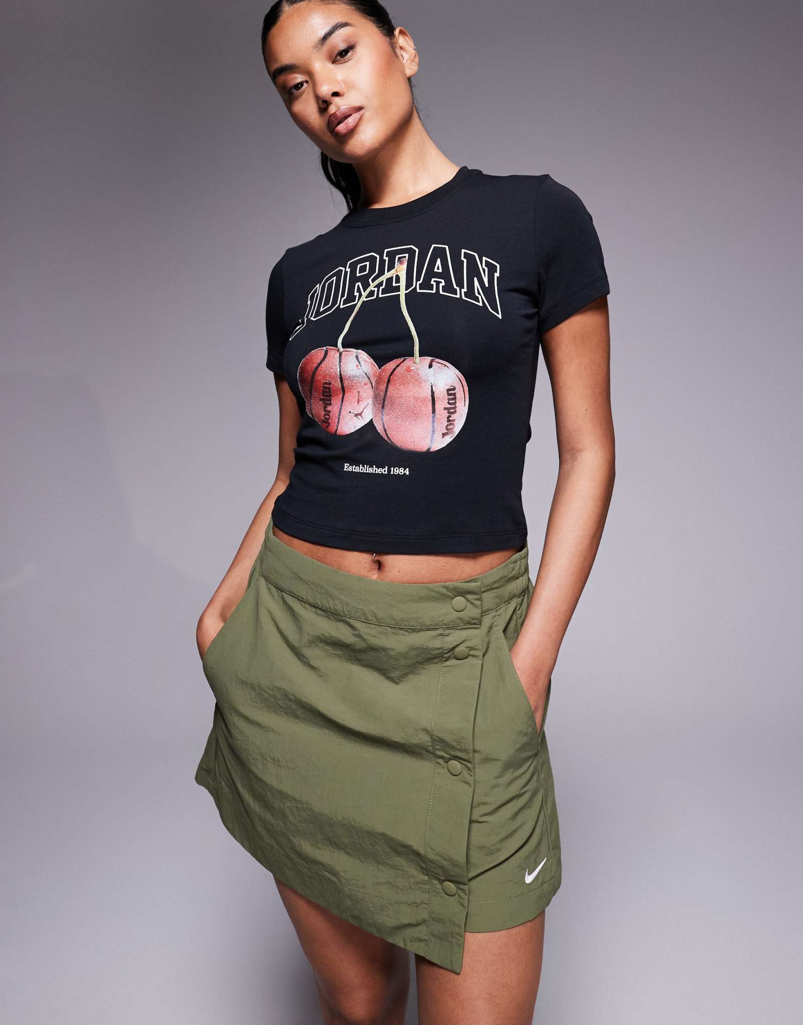 Тканые шорты Nike Essentials цвета хаки