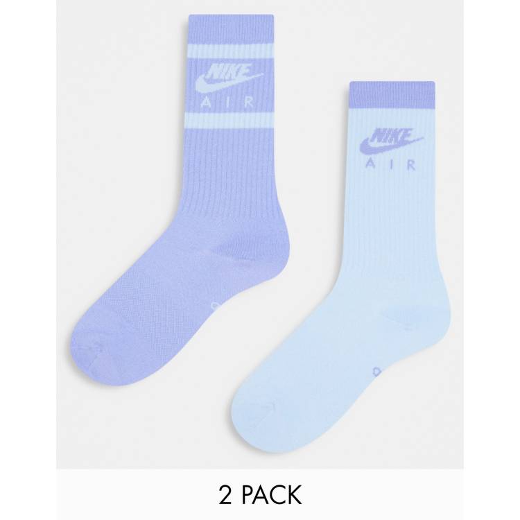 Light blue shop nike socks