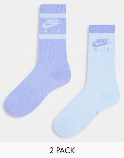 Nike – Everyday – 2er-Pack Crew-Socken in heller Distel