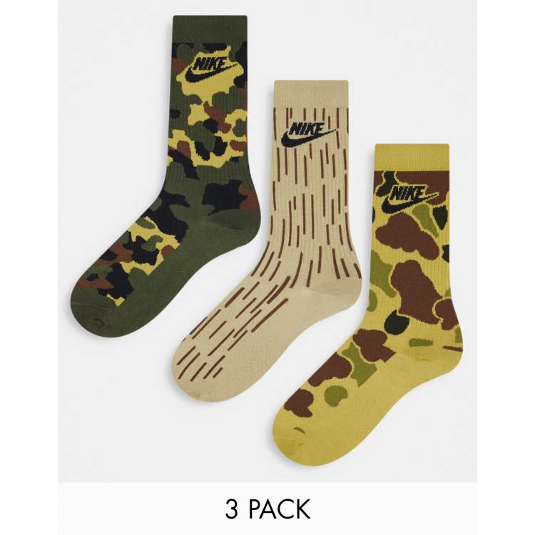 Nike cheap camouflage socks