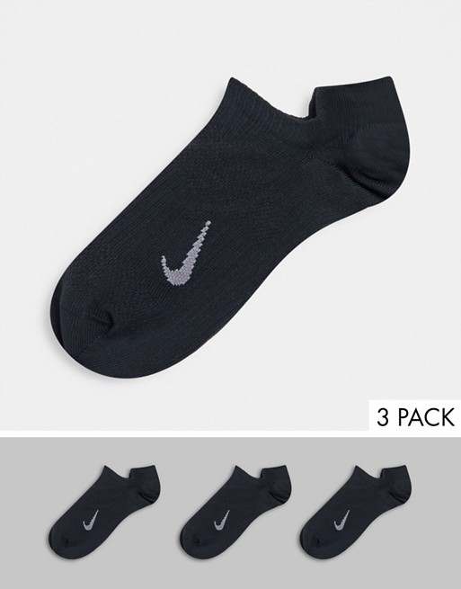 Nike Everyday 3 Pack Lightweight socks in black