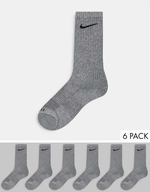 Grey nike 2025 crew socks