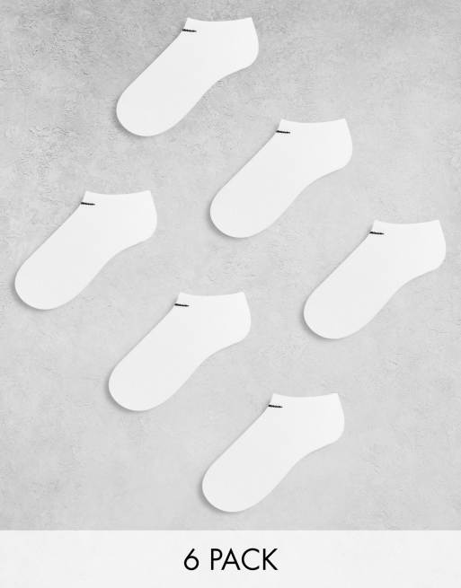 Plain white outlet nike socks