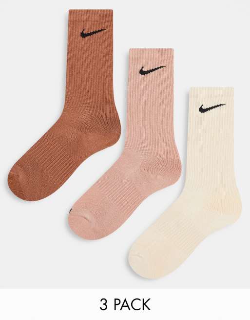 Nike 3 Pack Medium Everyday Cushion Crew Socks