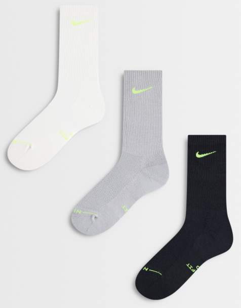 Nike Everyday Elevate 3er-Pack Crew-Socken in Neon-Multi - view 1