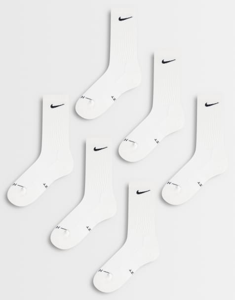 Nike Everyday Elevated confezione da 6 paia di calzini alti bianchi - view 1