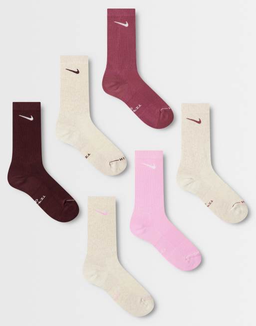 Nike Everyday Elevated confezione da 6 paia di calzini multicolore, 1 di 3