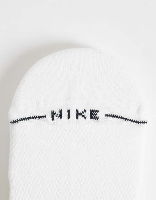 Nike Everyday Elevated set van 6 sokken met ronde hals in wit, 3 van 3