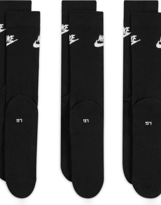 Nike – Everyday Essential – Socken im 3er-Pack in Schwarz, 4 von 4
