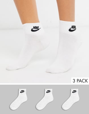 nike 3 pack basic cuff socks