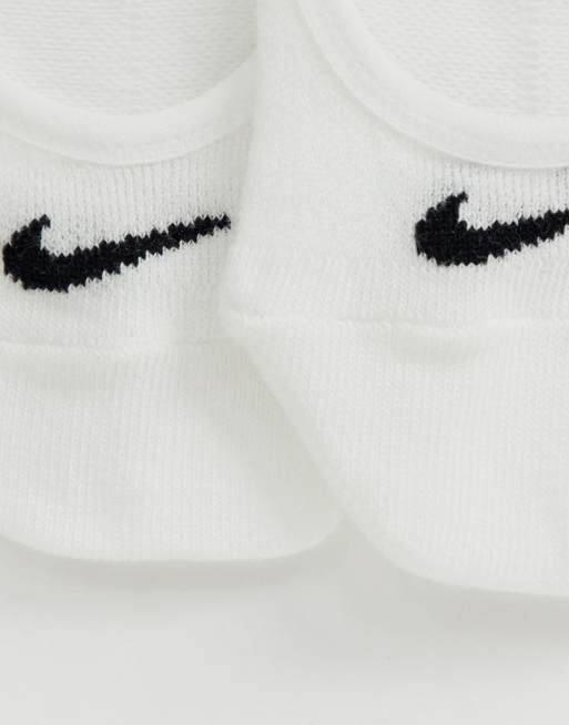 Nike Everyday Lightweight Footsie 3 pack of socks in white