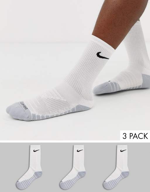 3 Paires de Chaussettes Nike Everyday Max Cushioned Blanc