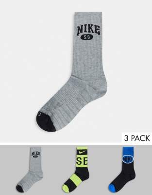 asos mens nike socks