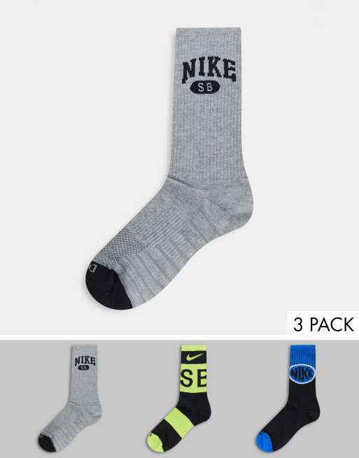 Nike Everyday Max Lightweight 3 pack socks ASOS