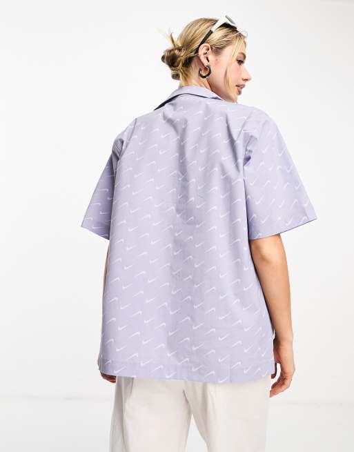 indigo nike shirt