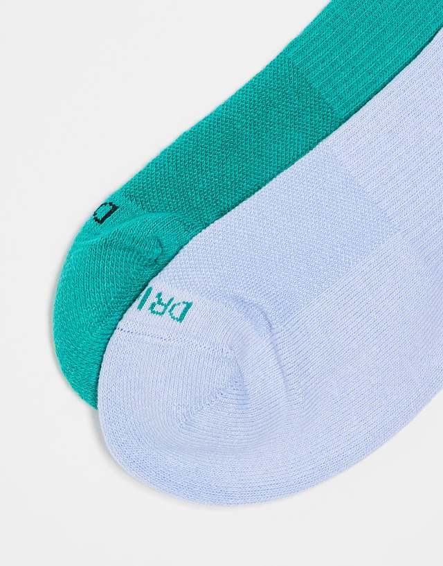 Nike Everyday Plus 2-pack collegiate crew socks in multi