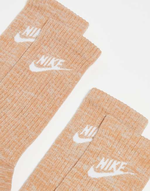 Nike just do it socks clearance orange