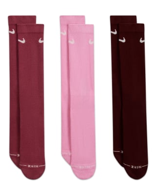 Nike Everyday Plus 3 Pack Crew Socks In Multi