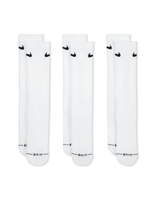 Nike Everyday Plus 3-pack Crew Socks In White