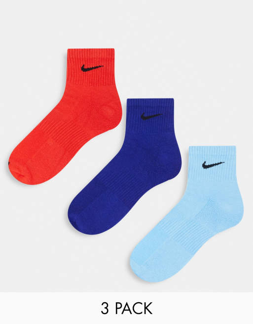 Nike 3 pack outlet quarter socks