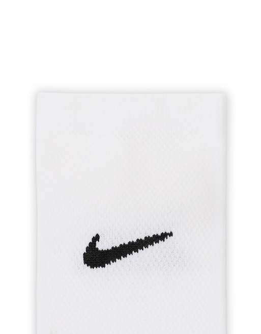 Nike Everyday Plus 6 pack sneaker socks in white, 3 of 4