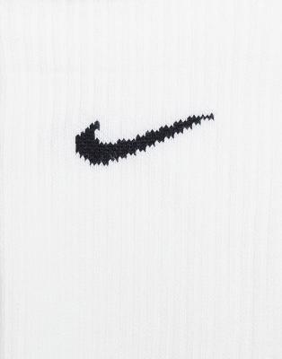 Nike Everyday Plus Cushioned 6 Pack Crew Socks In White