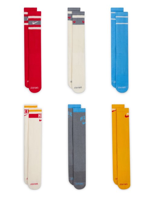 Nike – Everyday Plus Cushioned – 6er-Pack Crew-Socken in verschiedenen Farben, 2 von 4