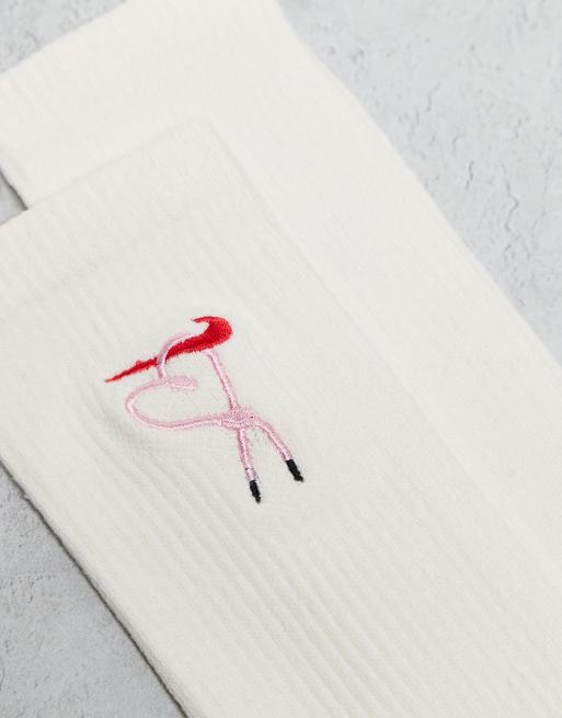 Nike Everyday Plus Cushioned V-Day crew socks in white