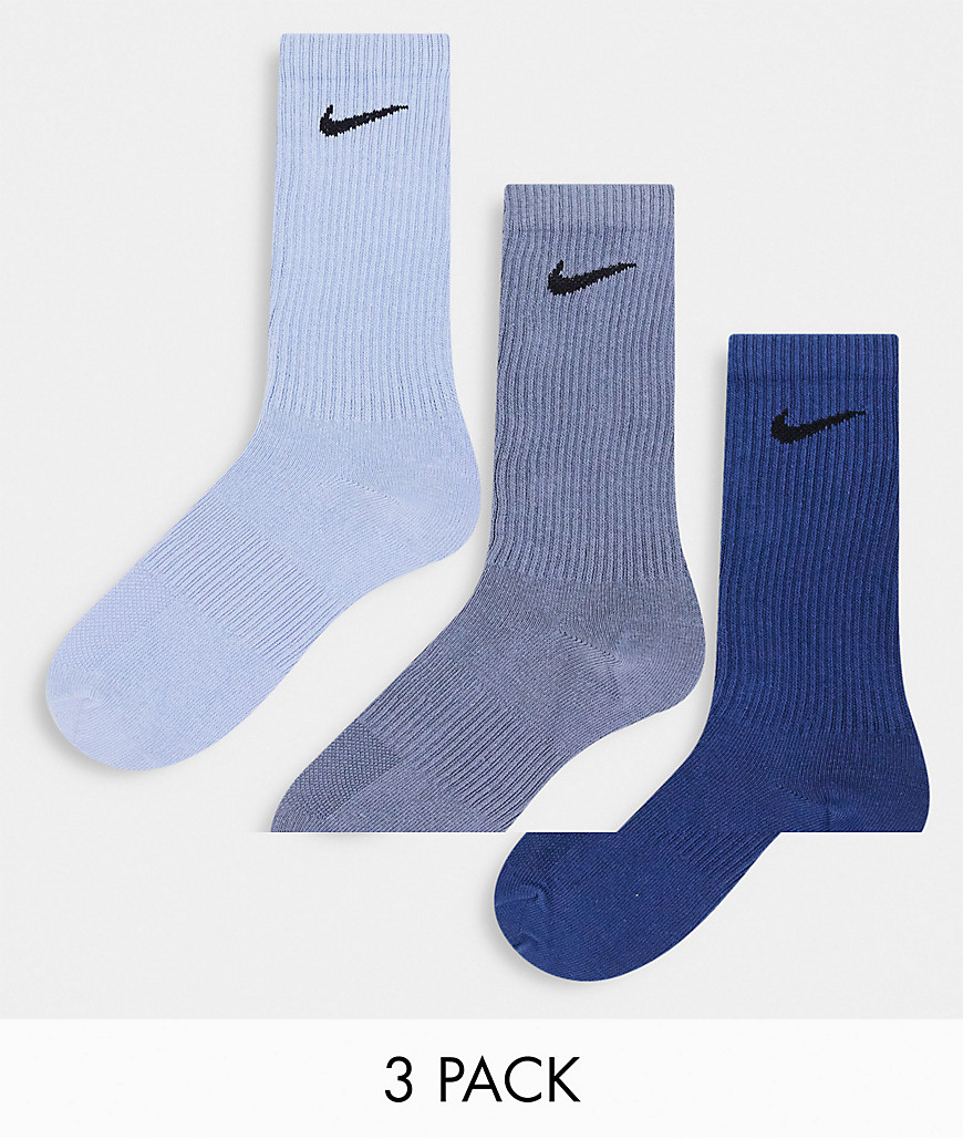 Nike Everyday Plus Lightweight 3 pack socks in multi