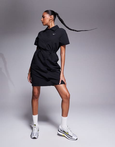 Nike Everything woven dress in black