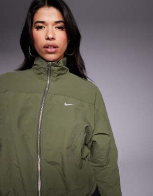 Nike Everything Woven Track Jacket In Metallic