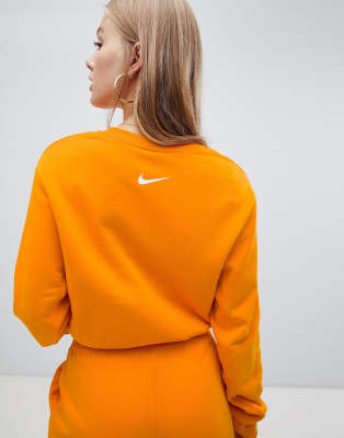 orange nike pullover