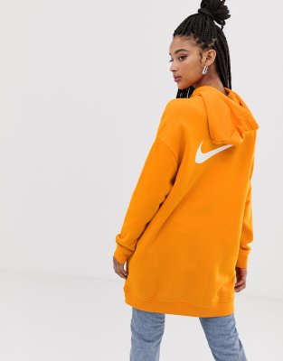 orange nike dress